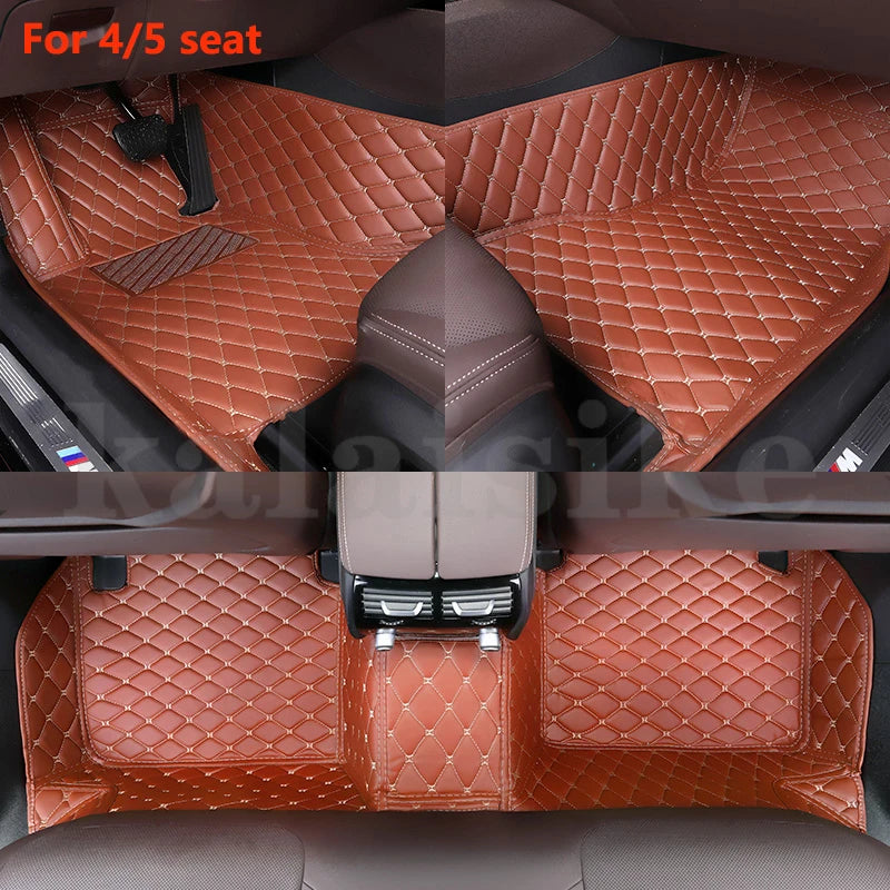 Custom Car Floor Mat for Chevrolet silverado All model silverado 1500 2500 High Country tauto accessories styling interior parts