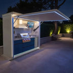 Stainless Steel Outdoor Kitchen Cabinet Modern for BBQ Shed with Pool House Furniture Outdoor Living Area Custom