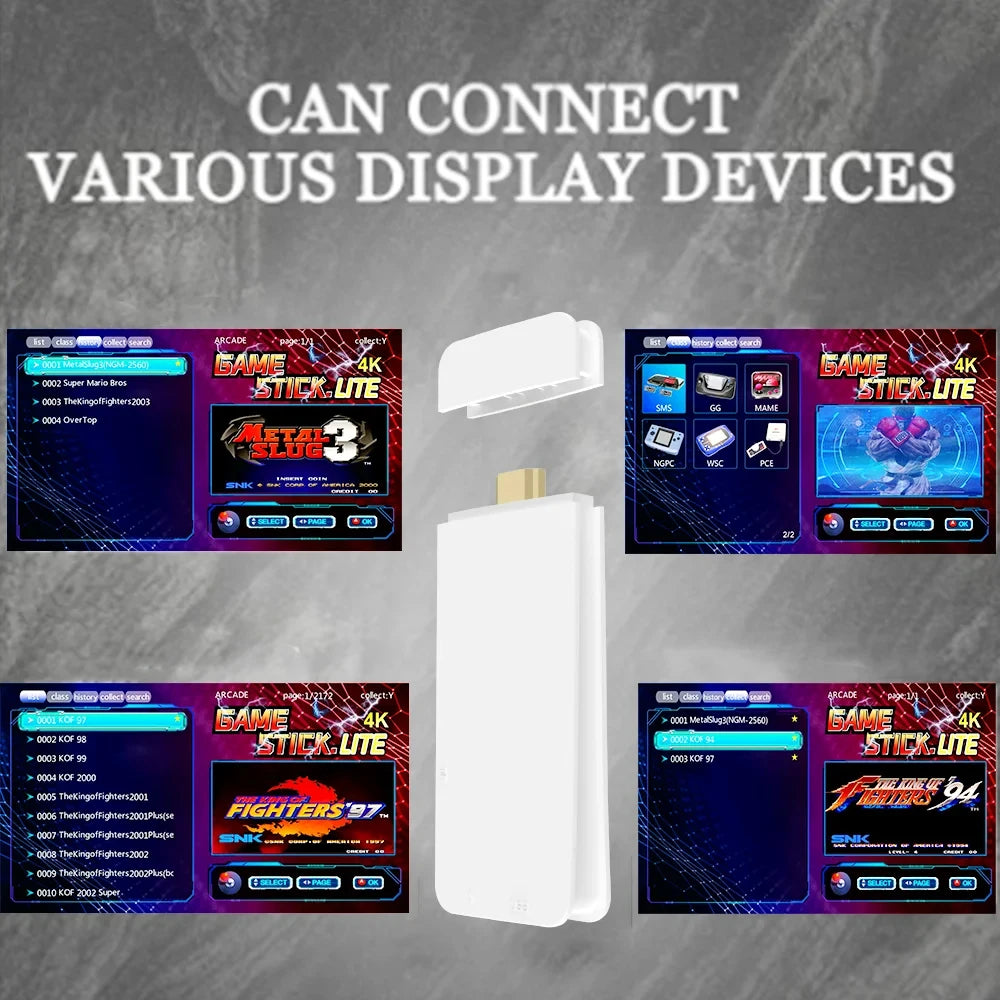 HD 4K PRO Video Game Stick