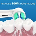 Toothbrush Heads Compatible with Oral B iO 3/4/5/6/7/8/9/10 Electric Toothbrushes, Replacement Toothbrush Heads for iO 4-12Pcs