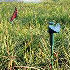 Solar Powered Flying Wobble Solar Flying Bird Butterfly Artificial Fake Hummingbird Dancing Fluttering Butterflies Garden Decor
