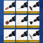 Mini Electric Drill Power Tools Drill 18000r/min Grinder Grinding Set Hand-held Drilling Machine Stepless Speed Regulation Drill