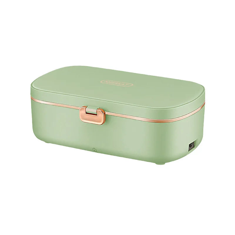 Electric Hot Rice Box Food Heater Lunch Insulated Lunch Box Convenient Food Heating Waterless Heating Bento Box Office Dormitory