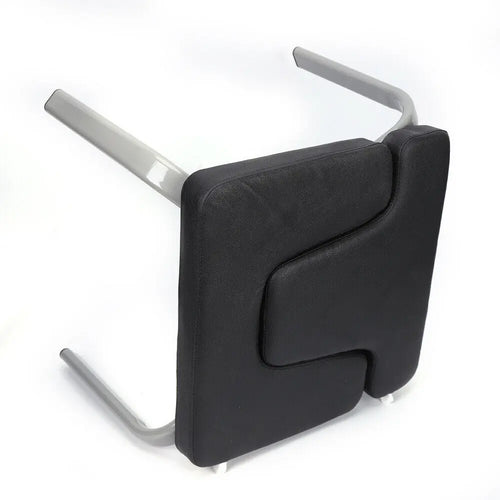 White/Black Yoga Headstand Bench, Modern Yoga Training Stool Fitness Equipment with 200kg Load-Bearing