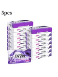 Dryer Sheets Bulk Natural Fabric Softener Sheets Plant Lavender Laundry Softener Naturally Removes Static Cling Drying Machine