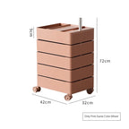 360 Rotating Storage Cabinet Movable Bedside Cabinet Ins Minimalist Nordic Internet Celebrity Cosmetics Multilayer File