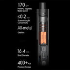 XIAOMI MIJIA Electric Precision Screwdriver Magnetic Kit,With 24 S2 Steel Bits,2 Torque Setting,For Smart Home PC Phone Repair