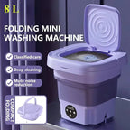 8L Portable Folding Washing Machine