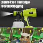 Electric Handheld Paint Sprayers with 1000ML Container, Compatible for Ryobi 18v Battery (NO Battery),for House Furniture, Fence