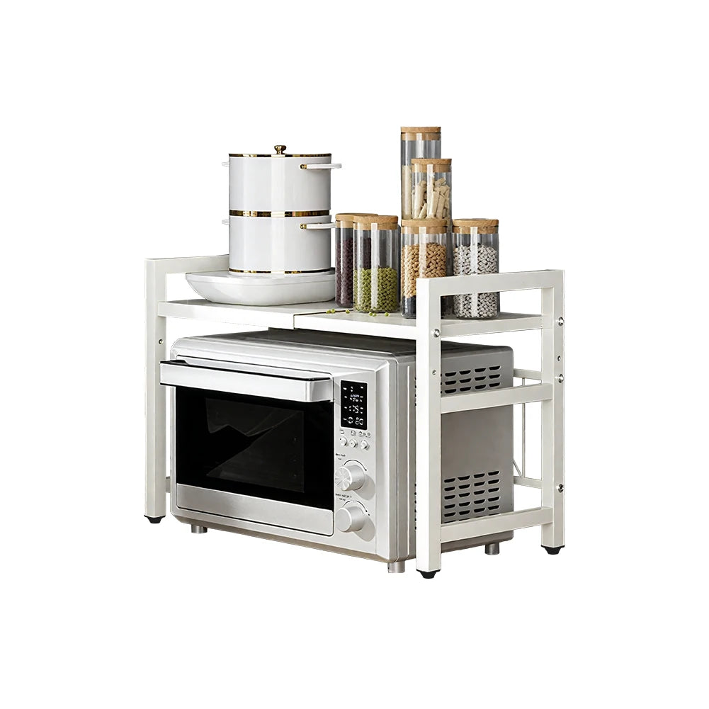 Expandable Microwave Shelf Organizer (42-64cm)