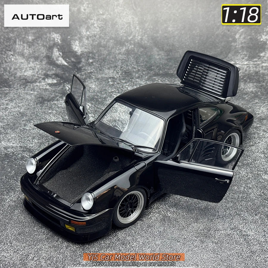 AUTOART 1/18 scale Porsche 911 (930) Turbo Sports car model Static display Collection