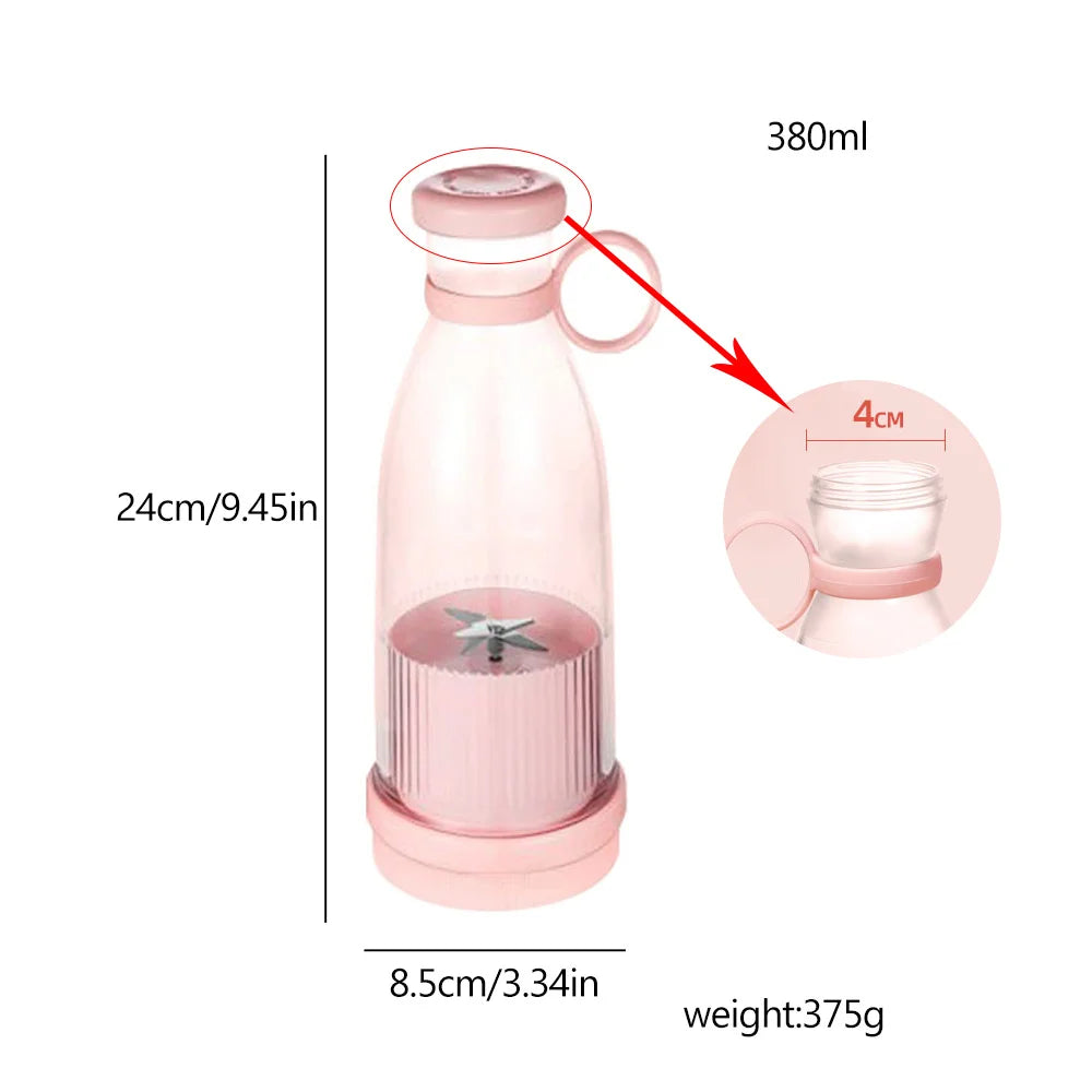 USB Portable Mini Electric Blender - Fresh Fruit Juicer & Smoothie/Ice Maker | AlluCanFind