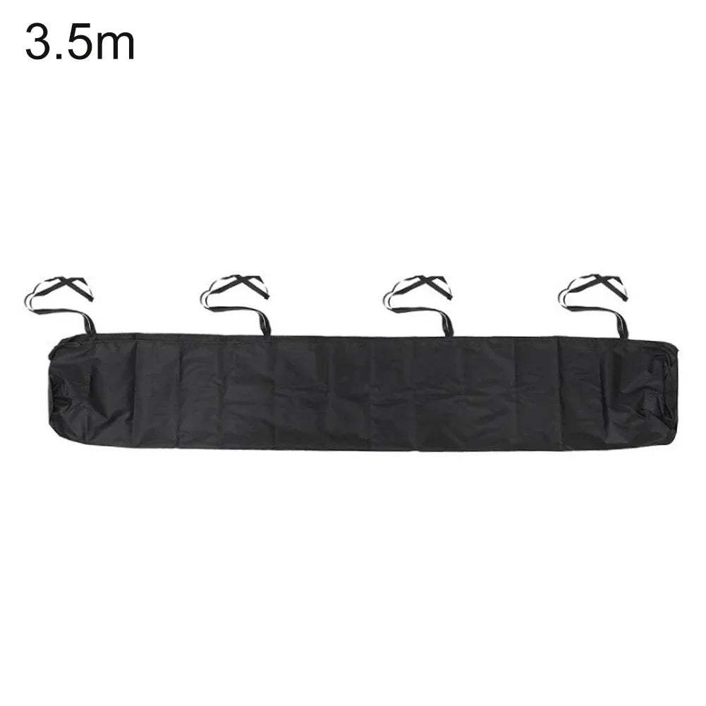 2.5/3.5/4M Patio Awning Cover Oxford Waterproof Protective Cover For Sun Shelter Protector Storage Garden Outdoor Living Part
