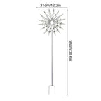 3D Wind Powered Wind Spinners Metal Wind Solar Spinners Garden Iron Windmill Ornaments For Yard And Garden Decor