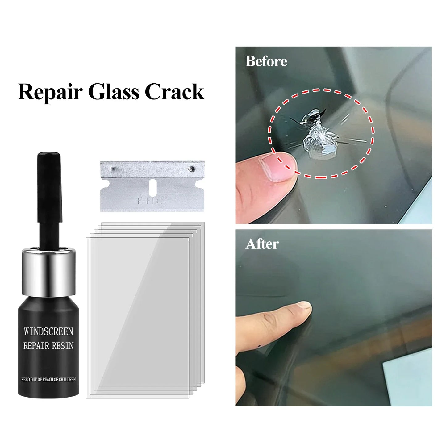 Automotive Glass Repair Kit