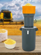 25L/50L/60L Electric Grain Mill Grinder, with 5 Sieves, Grain Grinder Mill, Electric Corn Grinder, Wheat Grinder
