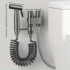 Stainless Steel double outlet angle valve large flow shower valve control valve, suitable for bathrooms and washing machines
