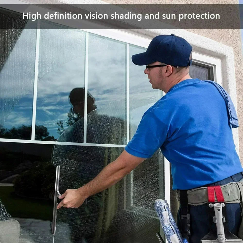 Heat Insulation Mirror Film Window Glass One Way Mirror Film Privacy Glass Sticker Reflective UV Solar Insulate 60cm X 200cm