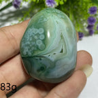 Green Agate Natural Irregular Playthings Small  Stone Healing Crystals Quartz Mineral Craft Decor Accessories Gift