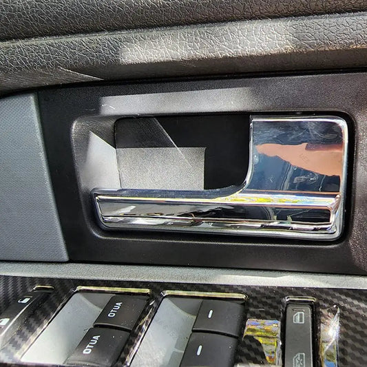 Car Door Interior Handle for Ford F150 Left/Right Chrome Lever Inner Handle F-Series F150 2009-2014 9L3Z1522600CB/9L3Z1522601CB