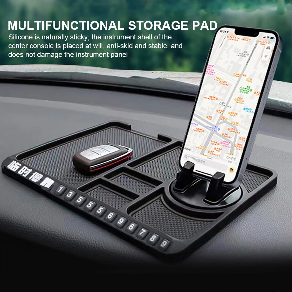 Car Dashboard Car Anti-Slip Mat Multifunctional Auto Phone Cushion Sti