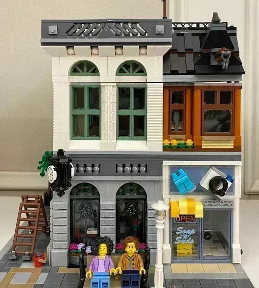 Creator Expert Pet Book Shop Town Hall Downtown Diner Modular Brick Bank Cafe Corner Toys Parisian Set | AlluCanFind
