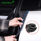 For Tesla Model Y 2021-2024 Door Seal Strip Kit Soundproof Rubber Weatherstrip for Model 3 B-Pillar Sealing Set Noise Reduction
