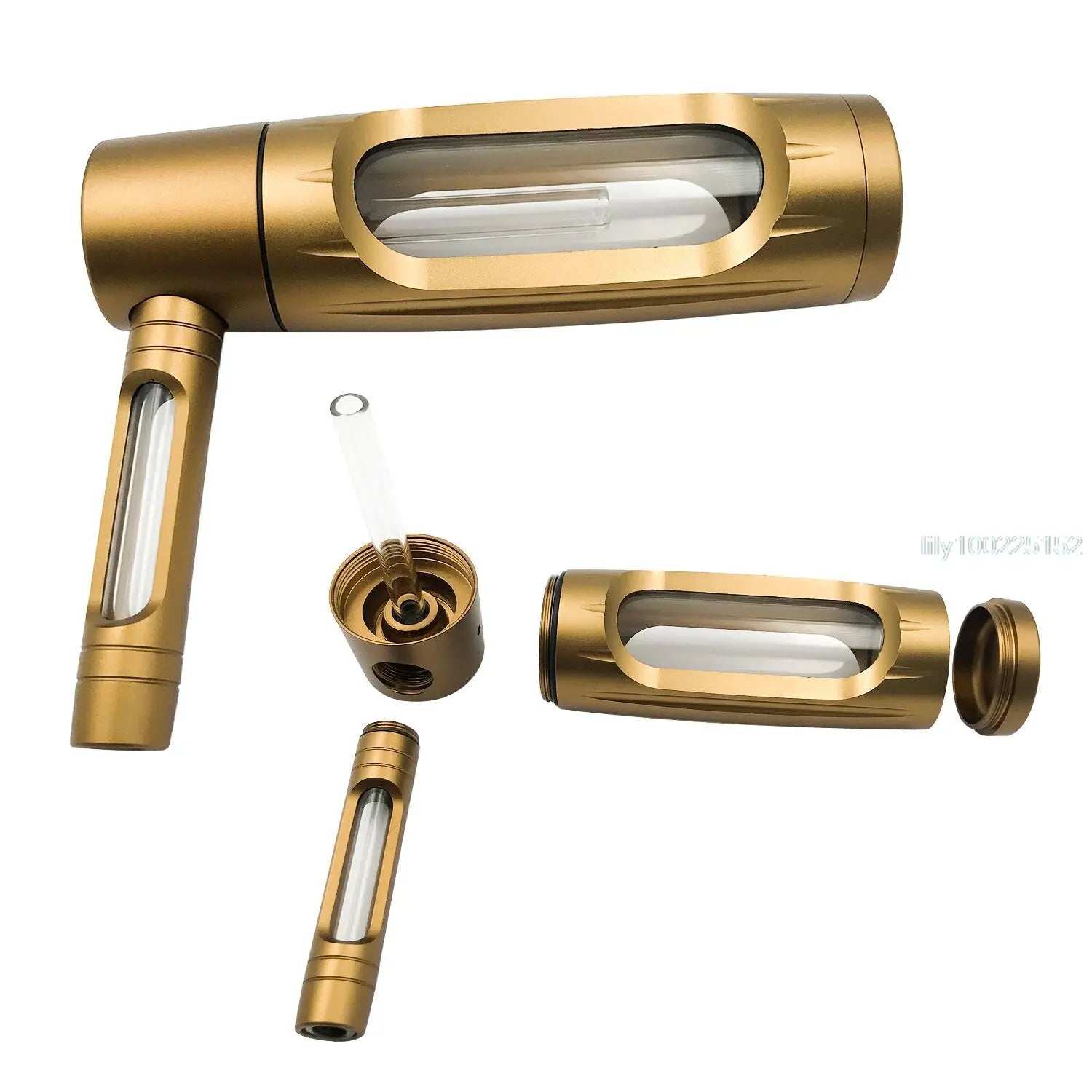 Metal Portable Hookah Pipe - Mini Water Filter Shisha for Tobacco Smoking, Healthier Design with Travel Case (Ideal Gift) hookah