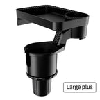 Rotating Fixation of Car Water Cup Groove Dinner Plates Coffee Water Cup Holder on-board Drinks Coffee Pot Cup Plate Set Holder