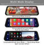 UHD 4K 3840*2160P Car Dvr Carplay Android Auto GPS 5G WIFI AUX Dash Ca