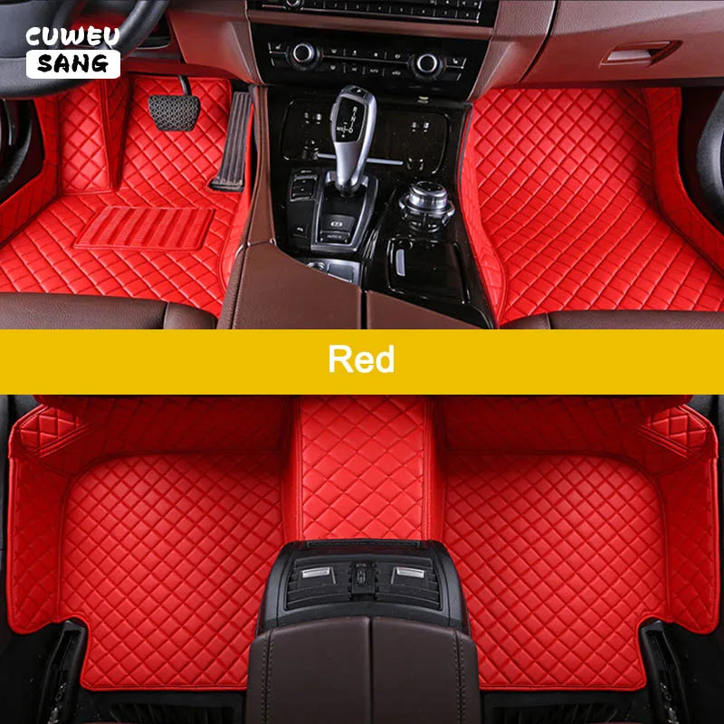CUWEUSANG Custom Car Floor Mats For Lexus NX NX200t NX250 NX300 NX300h NX350 NX350h NX450h Auto Carpets Foot Coche Accessorie