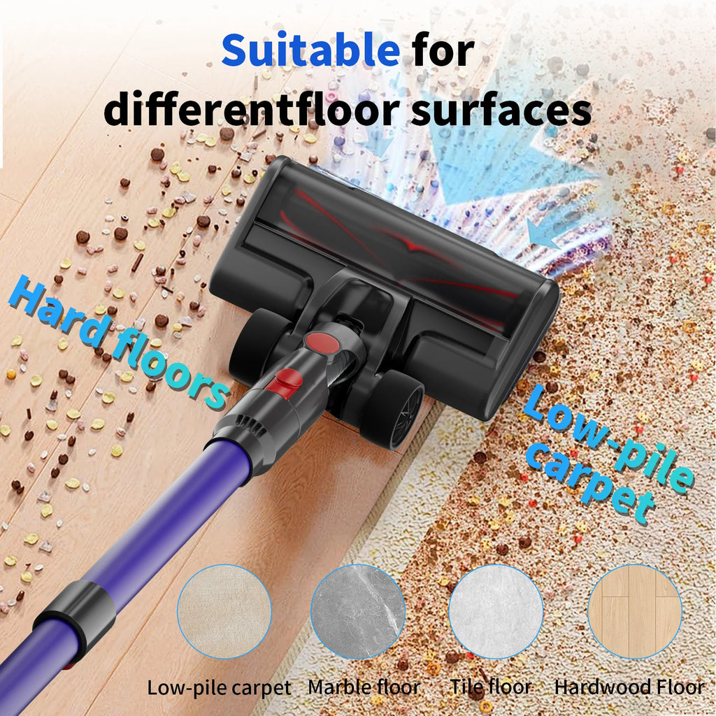 Blossom V18 Cordless Handheld Vacuum Cleaner,45000PA,Touch Screen,Smart Dust Sensor,Auto Speed Control for Home Bed Carpet Clean
