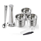Reusable Coffee Filters for illy Stainless Capsule y3 Iperespresso Rich Crema Coffee Capsules Filter fit illy X7,illy Y3,illy Y5