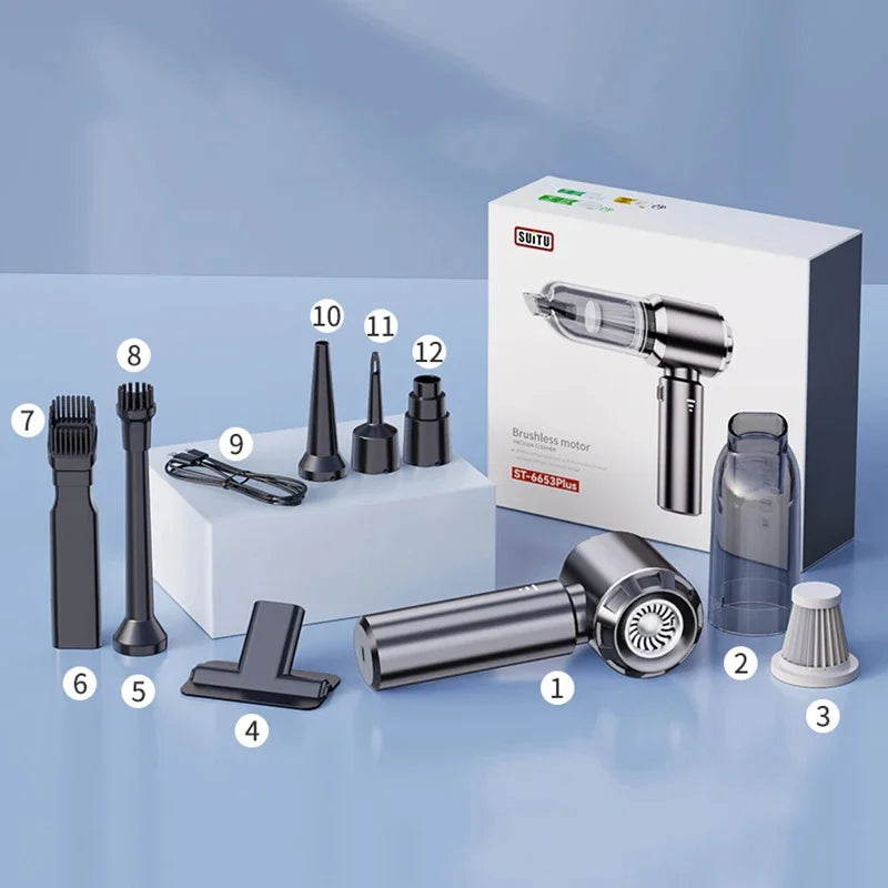 Xiaomi Car Vacuum Cleaner High Suction Cordless Vacuum Cleaner Portable Cordless Vacuum Cleaner High Pressure Cleaning Machine