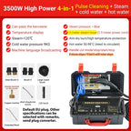 3500W Commercial Household Steam Cleaner Air Conditioning Kitchen Range Hood Automotive Steam Cleaner and Alkaline Cleaning