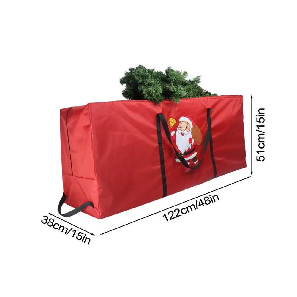 Foldable christmas tree bag 210 cm 180cm Waterproof christmas tree storage cover Large Capacity Storage Camping Home Storage