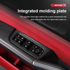 For Porsche Cayenne 2018 2019 2020 2021 2022 2023 2024 Real Carbon Fiber Car Central Control Complete Interior Decoration Frame