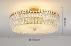 Modern Crystal LED Lights Chandelier For Living Room Decor Bedroom Ceiling Lamp Hanging Light Fixture Home Decoration Luxury