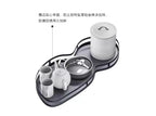 Kitchen corner rotation, small-sized monster flying saucer