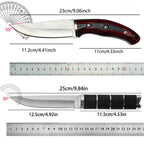 Kitchen knives, fixed-blade slaughtering knives, multi-functional kitchen knives, for cutting fruits, vegetables and meats