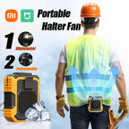 Xiaomi MIJIA 4000mAh Outdoor Hanging Neck Waist Clip Fan Wearable Port