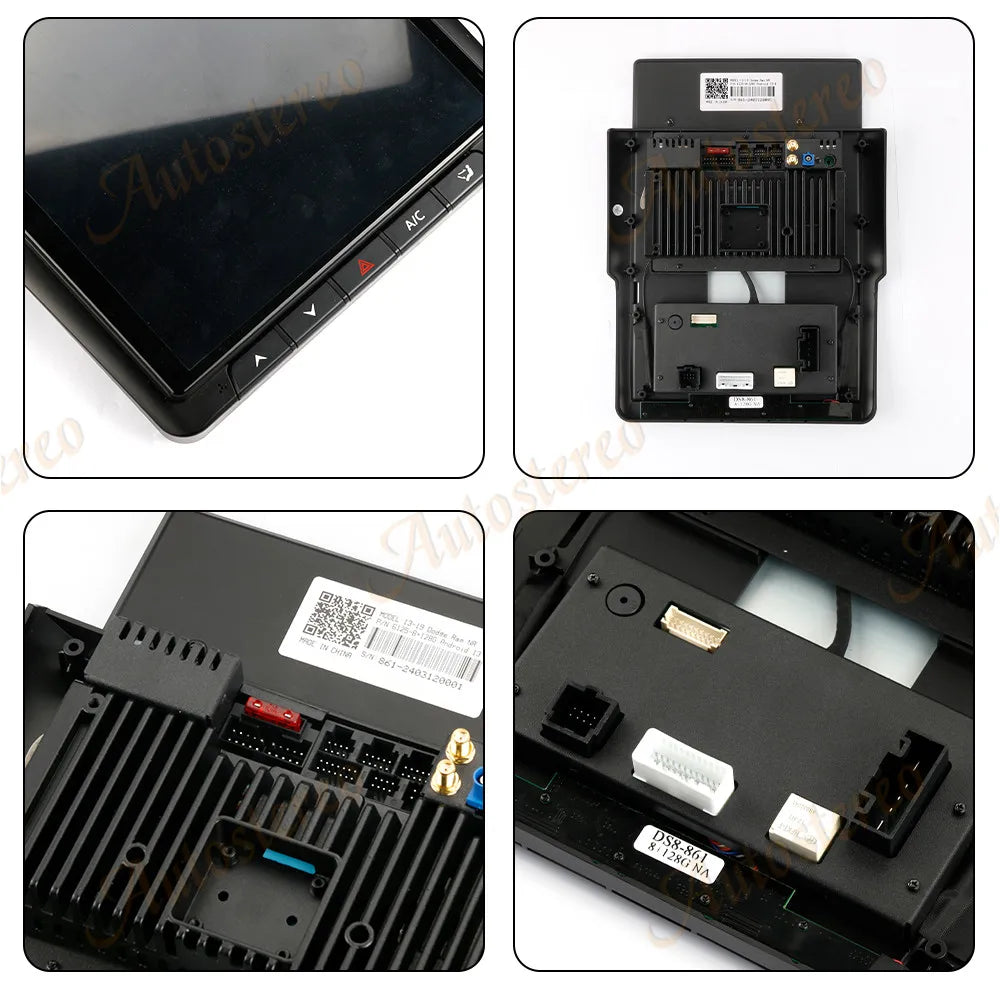 14.4 Inch Android 13 For Dodge RAM 2013-2018 Carplay Tesla Style Car GPS Navigation Multimedia Player Radio Tape Head Unit