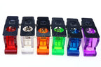 1PCS Auto Car Boat Truck Illuminated Led Toggle Switch's Safety Aircraft Flip Up Cover Guard Red Blue Green Yellow White