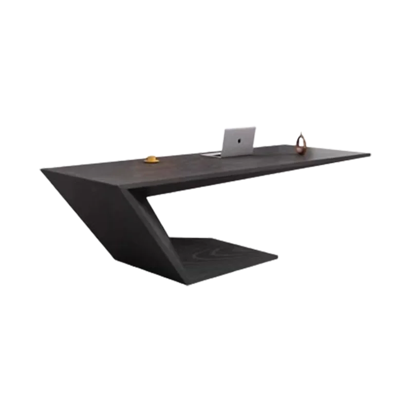 Designer Aesthetic Executive Office Desk & Chair Set