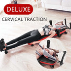 Increasing Long and High Artifact Leg Pulling Tensioner Fitness Home Cervical Spine Lumbar Traction Upside Down Inversion Table