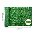 Artificial Leaf Privacy Fence Roll Wall Landscaping Fence Privacy Fence Screen Outdoor Garden Backyard Balcony Fence Privacy