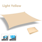 98%UV Block Water Resistant Shade Sail Sun Sail Shelter Canopy Pool Rectangle Square 4x3m/3x2M For Garden Terrace