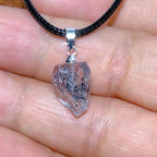 Natural Crystal Herkimer Diamond Pendant Hang Stone Gemstones Mineral Energy Reiki Home Decorations Gift Ore Crystals