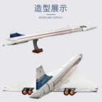 2025 New Airbus Concorde Building Kit Supersonic Airliner Space Shuttle 10318 Model Educational Toy For Children Fatherday Gifts