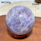 Healing Natural Crystals Unicorn Stone Pink Tourmaline Sphere Polished Gemstones Ball Home Decorations Room Decor Gift